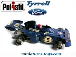 La Formule 1 Tyrrell Ford miniature pour circuit Polistil au 1/38e