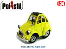 La 2cv Citroën Chéri bug en miniature de Polistil au 1/24e