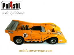 La Mac Laren Chevrolet M8 F n°5 CanAm en miniature de Polistil au 1/26e