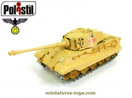 Le char allemand Konigstiger en miniature de Polistil au 1/50e incomplet