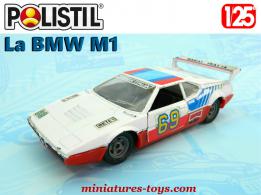 La BMW M1 Rallye 1981 en miniature de Polistil au 1/25e