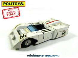 La voiture de course Chaparral 2J en miniature par Politoys au 1/43e