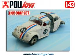 La Coccinelle VW de Walt Disney miniature au 1/43e incomplète