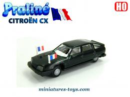 La Citroën CX présidentielle en miniature par Praline au H0 HO 1/87e