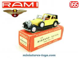 Le coupé Hispano Suiza J12 de 1934 en miniature par Rami JMK au 1/65e