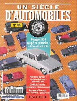 Les fascicules n° 41 à 50 de la collection Un siècle d'automobiles Hachette