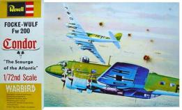 Le Focke-Wulf Fw 200 Condor au 1/72e de Revell partiellement monté et en boite