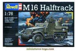 Le kit de l'Half track US M16 Gun Carriage par Revell au 1/76e