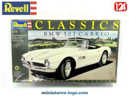 Le kit du cabriolet BMW 507 miniature par Revell au 1/24e