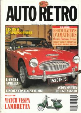 Le magazine Auto Rétro n°151 de mars 1993