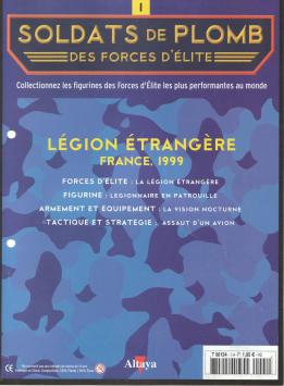 Lot de 5 Livrets de la collection Altaya Soldats des forces d'élite...