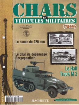 Le fascicule n°111 de la collection Hachette Chars et véhicules militaires Solido