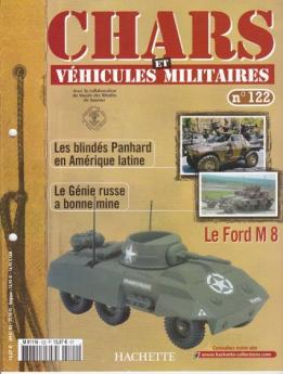 Le fascicule n°122 de la collection Hachette Chars et véhicules militaires Solido