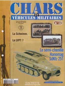 Le fascicule n°12 de la collection Hachette de miniatures militaires Solido 