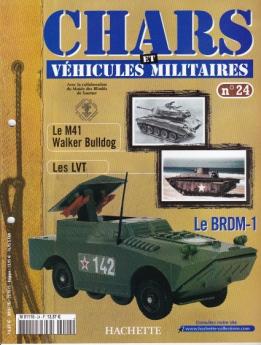 Le fascicule n°24 de la collection Hachette Chars et véhicules militaires Solido