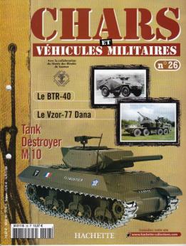 Le fascicule n°26 de la collection Hachette Chars et véhicules militaires Solido