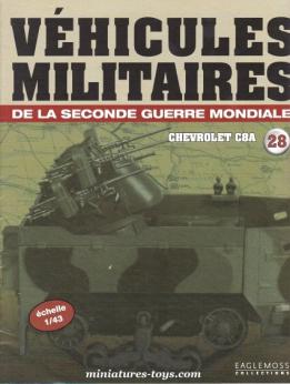 Le fascicule n°28 de la collection Eaglemoss de véhicules militaires au 1/43e
