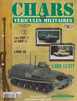 Le fascicule n°35 de la collection Hachette Chars et véhicules militaires Solido