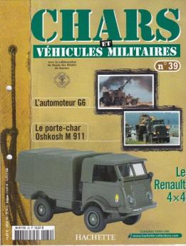 Le fascicule n°39 de la collection Hachette Chars et véhicules militaires Solido