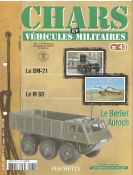 Le fascicule n°43 de la collection Hachette Chars et véhicules militaires Solido