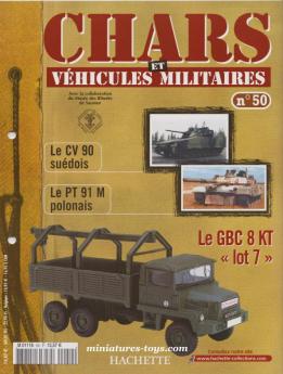 Le fascicule n°50 de la collection Hachette Chars et véhicules militaires Solido