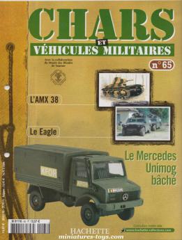 Le fascicule n° 65 de la collection Hachette Chars et véhicules militaires Solido 