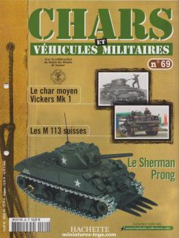 Le fascicule n°69 de la collection Hachette Chars et véhicules militaires Solido