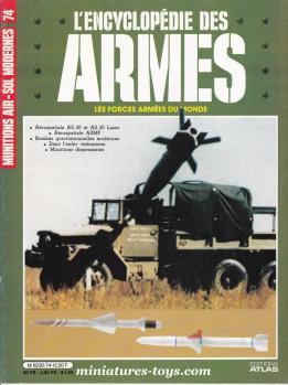 La revue n° 74 de la collection Encyclopédie des armes par Atlas