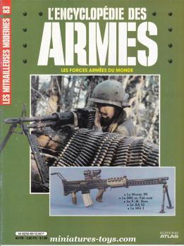 La revue n° 83 de la collection Encyclopédie des armes par Atlas