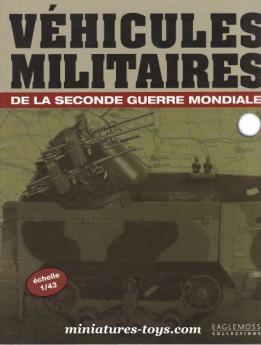 Le fascicule n°62 de la collection Eaglemoss de véhicules militaires au 1/43e
