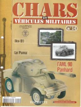 Le fascicule n° 14 de la collection Hachette de Solido militaires