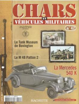 Le fascicule n°42 de la collection Hachette Chars et véhicules militaires Solido