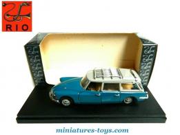 Le break ID 19 Citroën de 1958 en miniature par Rio au 1/43e
