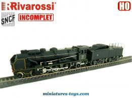 La locomotive a vapeur 231-E-13 SNCF par Rivarossi au HO incomplète