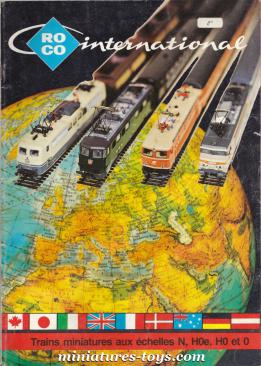 Le catalogue Roco 1977 de trains miniatures HO et N
