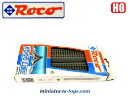 Une boite de 6 rails droits n° 42510 Roco pour trains miniatures au H0 HO