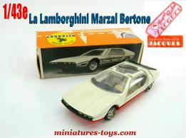 La Lamborghini Marzal Bertone miniature Sablon superchocolat Jacques 1/43e
