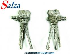 La caméra sur trépied pour Jeep miniatures Salza au 1/38e