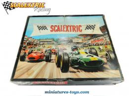 Le coffret circuit de course électrique Scalextric Meccano Tri-ang n°20