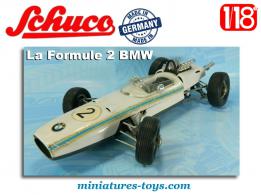 La Formule 2 BMW en voiture de course miniature par Schuco au 1/18e