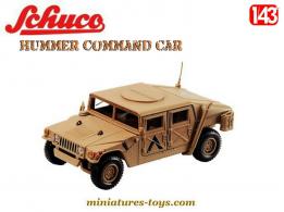Le Hummer Command car sable Us Army en miniature par Schuco au 1/43e
