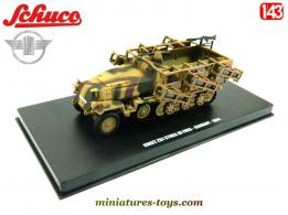 Le Wurfrahmen 41 Hanomag allemand en miniature par Schuco au 1/43e