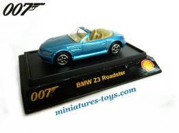 Le roadster BMW Z3 de James Bond 007 en miniature Tic-Toc Shell au 1/65e