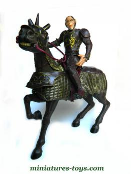 La figurine a cheval réalisée en plastique du film la planète des singes