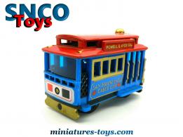 Le tramway de San Francisco Cable-car en miniature jouet par SNCO au 1/45e