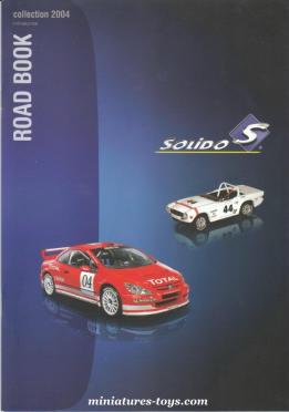 Le catalogue grand format des miniatures Solido de 2004