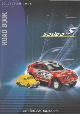 Le catalogue grand format des miniatures Solido de 2005
