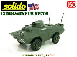 Le Commando US XM706 V-150 4x4 a tourelle en miniature de Solido au 1/50e