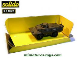 Le Commando US M706 V-150 4x4 a tourelle en miniature de Solido au 1/50e