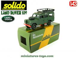La Land Rover 109 Raoc Explosives Disposal miniature de Solido au 1/43e
